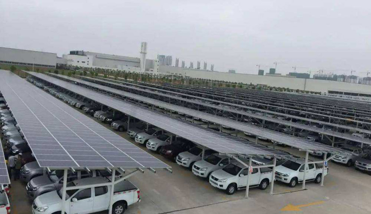 100千瓦光伏停車場投資多少，停車坪搭建光伏違建嗎