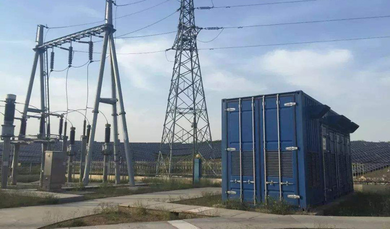 光伏發(fā)電多少兆瓦需要升壓站，光伏升壓站接線原理