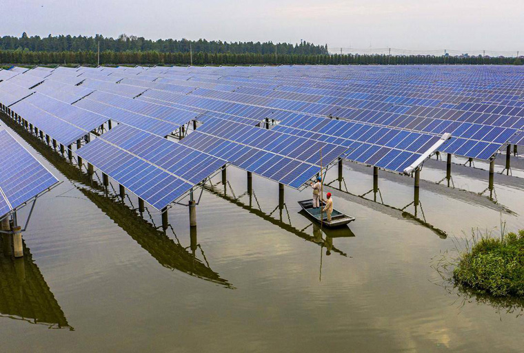 漁光互補光伏發(fā)電項目的必備條件，漁光互補一畝水塘能建多少光伏